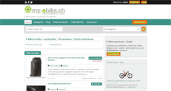 Desktop Screenshot of my-ebike.ch